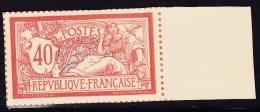 N°119 - 40c Rouge Et Bleu - ND - S/bristol - Dentelure Figurée - BDF - TB - Usati