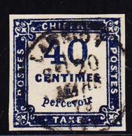 N°7b - Bleu De Prusse - FAUX De SPERATI - Notifié Au Verso - TB - 1859-1959 Usati