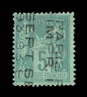 N°15 - 5c Vert - Légers Clairs - Asp. TB - 1893-1947