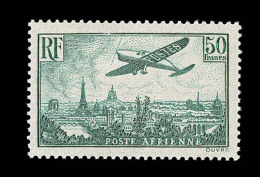 N°14b - Vert Foncé - Signé - TB - 1927-1959 Nuovi