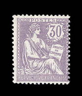 N°128 - 30c Lilas - TB - 1900-02 Mouchon