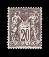 N°67 - Nuance Foncée - TB - 1876-1878 Sage (Tipo I)