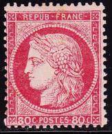 N°57 - 80c Rose - Qques Rousseurs - Sinon TB - 1871-1875 Ceres