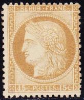 N°55 - 1 Dent Faible - 1871-1875 Ceres