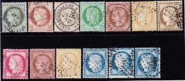 N°50/60 - N° 60 Les 3 Types - TB - 1871-1875 Ceres