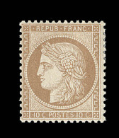 N°36 - 10c Bistre - Charn. Propre - TB - 1870 Assedio Di Parigi
