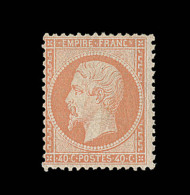 N°23 - 40c Orange - Signé Diéna - TB - 1862 Napoleone III