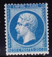 N°22 - 20c Bleu - TB - 1862 Napoleone III