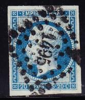 N°14Ba - Bleu S/vert - TB - 1853-1860 Napoleone III