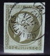 N°11 - Obl. T15 Chartres - TB - 1853-1860 Napoleone III