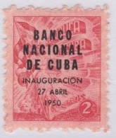 1950-164 CUBA REPUBLICA 1950. BANCO NACIONAL PROPAGANDA DEL TABACO. TOBACCO COMPLETE SET. MH. - Nuovi