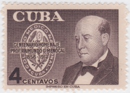 1956-216 CUBA REPUBLICA 1956. RAIMUNDO GARCIA MENOCAL MEDICINE. MH. - Ongebruikt