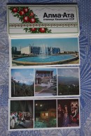 KAZAKHSTAN. ALMATY Capital. 15 Postcards Lot. . 1980 - Kazajstán