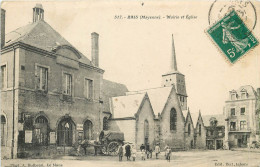 53 - MAYENNE - Bais - Mairie - Eglise - Bais