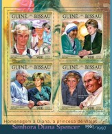 Guinea Bissau. 2016 Lady Diana. (405a) - Mère Teresa