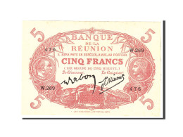 Billet, Réunion, 5 Francs, 1944, Undated, KM:14, SUP - Papeete (French Polynesia 1914-1985)