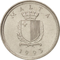 Monnaie, Malte, 2 Cents, 1993, SPL, Copper-nickel, KM:94 - Malta