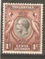 Kenya Uganda Tanganyika 1935 SG  110 Mounted Mint - Kenya, Oeganda & Tanganyika