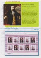 The Netherlands Personal Stamps - The Canon Of The Netherlands - Michiel De Ruijter - Full Sheet * * - Sonstige & Ohne Zuordnung