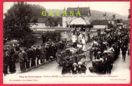 10 BAR-sur-SEINE - Fête Du Champagne -  Char De Mussy-sur-Seine, En Champagne - Bar-sur-Seine