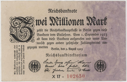 Zwei Millionen Mark / 2 Millionen Mark - Reichsbanknote - German Reich / Deutsches Reich - Year 1923 - 2 Mio. Mark