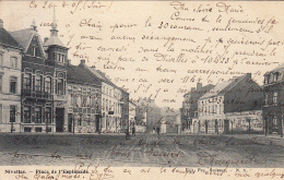 Nivelles - Place De L'Esplanade (Edit. Godeaux, Précurseur, Animée, 1905) - Nivelles