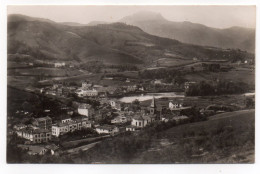 BEHOBIE--Vue Sur La Bidassoa Et L'Espagne ,cpsm 14 X 9 N°1542 éd Chez Simon--cachet "Pont International" - Béhobie