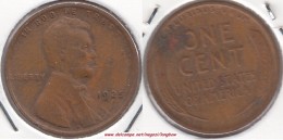 U.S.A. 1 Cent 1925 Lincoln Wheat Bronze Km#132 - Used - 1909-1958: Lincoln, Wheat Ears Reverse