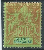 Guinée  Française   - Yvert N°32* -   Ad26606 - Unused Stamps