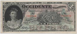 1 Peso / Un Peso - Year 1900 - Guatemala