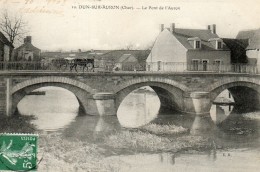 DUN SUR AURON - 18 - Le Pont De L'Auron - Attelage - 78372 - Dun-sur-Auron