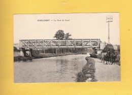 * CPA..dépt 60..RIBECOURT  :  Le Pont Du Canal   : Voir Les 2 Scans - Ribecourt Dreslincourt