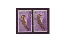A112. Panama / Panamá / 1965 / Birds / Oiseaux / Aves - Specht- & Bartvögel