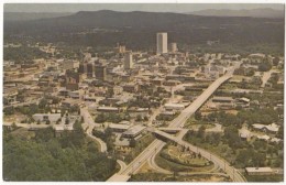 Aerial View Of Business Section, Greenville, SC, Unused Postcard [18081] - Greenville