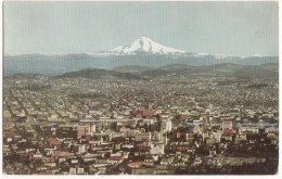 Portland With Mt. Hood In The Background, Oregon, Unused Postcard [18086] - Portland