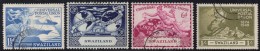Swaziland - 1949 75th Anniversary Of UPU Set (o) # SG 48-51 , Mi 50-53 - UPU (Universal Postal Union)