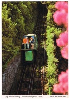 RB 1105 - John Hinde Postcard - Cliff Railway Linking Lynmouth & Lynton Devon - Funiculaires