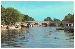 RB 1105 - Postcard - The River Thames & Bridge - Maidenhead Berkshire - Other & Unclassified