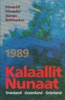 GREENLAND  YEAR 1989 - Komplette Jahrgänge