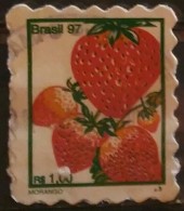 BRASIL 1997. FRUTAS - FRESAS. USADO - USED. - Used Stamps