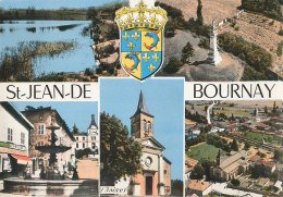 38 // SAINT JEAN DE BOURNAY  MULTIVUES   Cpsm - Saint-Jean-de-Bournay