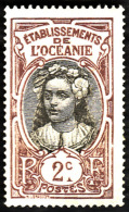 OCEANIE  1913-15  -  Y&T 22  - Neuf Avec Adhérences Noires D'album - Unused Stamps