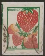 BRASIL 1997. FRUTAS - FRESAS. USADO - USED. - Used Stamps