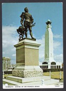 Sir Francis Drake Statue Plymouth -  Unused Card - Plymouth