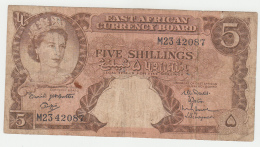 East Africa 1961 5 Shilling "F" Pick 41a 41 A - Autres - Afrique