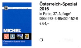 Spezial Katalog 2016 MICHEL Briefmarken Österreich Neu 64€ Bosnien Lombardei Venetien Special Catalogue Stamp Of Austria - Supplies And Equipment