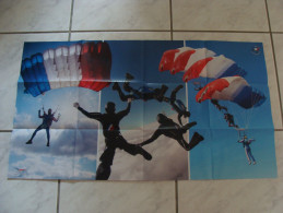 Poster De L´équipe Parachutiste De L´armée De L´air - Luchtvaart