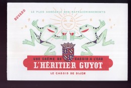 B033 BUVARD - L'HERITIER-GUYOT - Le Cassis De DIJON - Liqueur & Bière