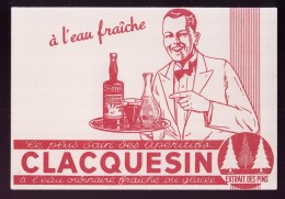 B048 BUVARD -  LIQUEUR CLACQUESIN   ( Tous Différents) - Drank & Bier