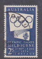 1956 Melbourne  Australia 1954 PreOlympic Issue 2Sh Blue Used - Sommer 1956: Melbourne